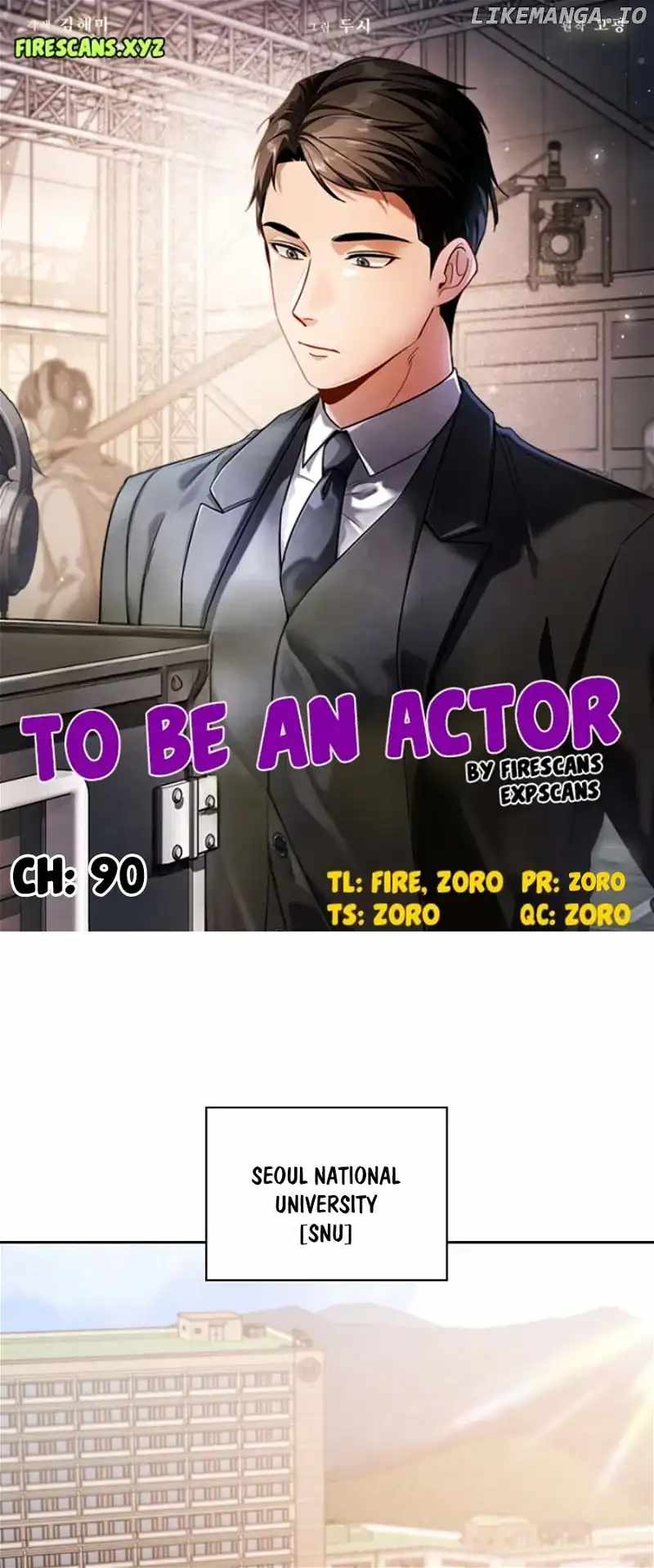 Be the Actor Chapter 90 1